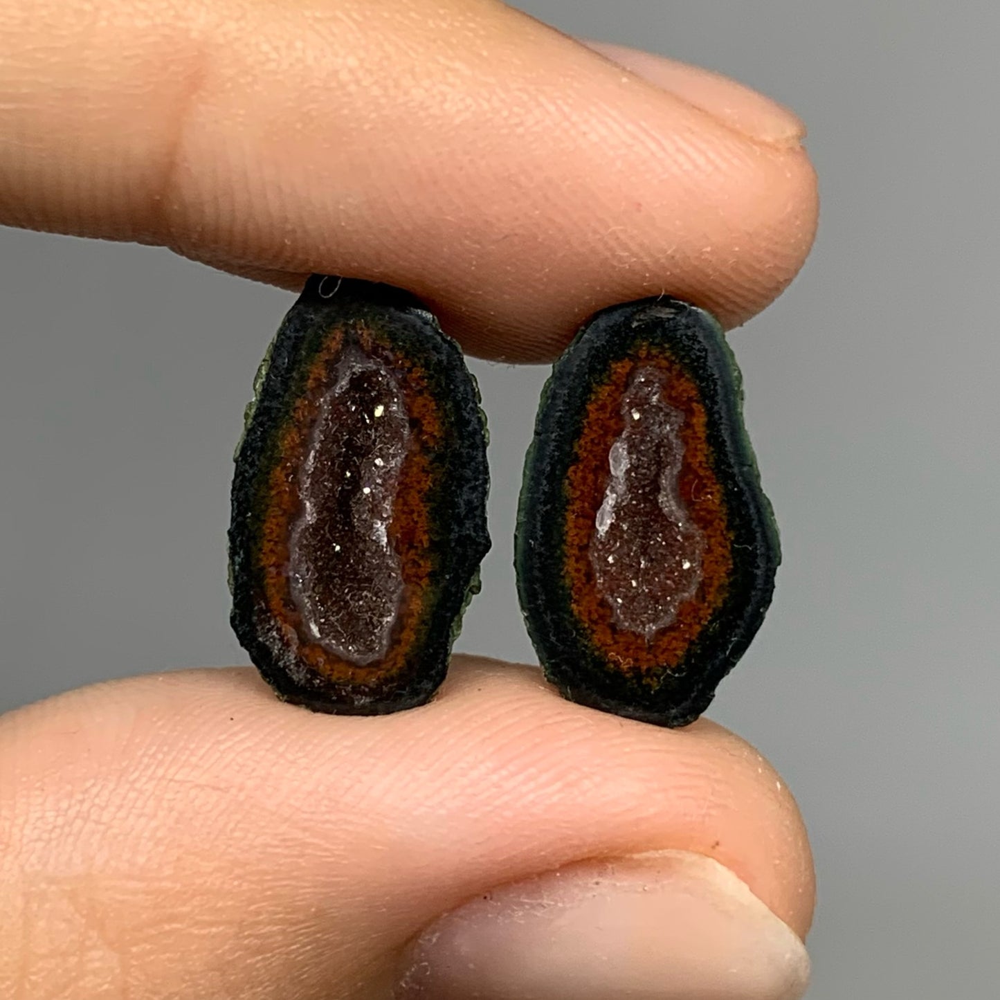 Geodas de Agata Negra