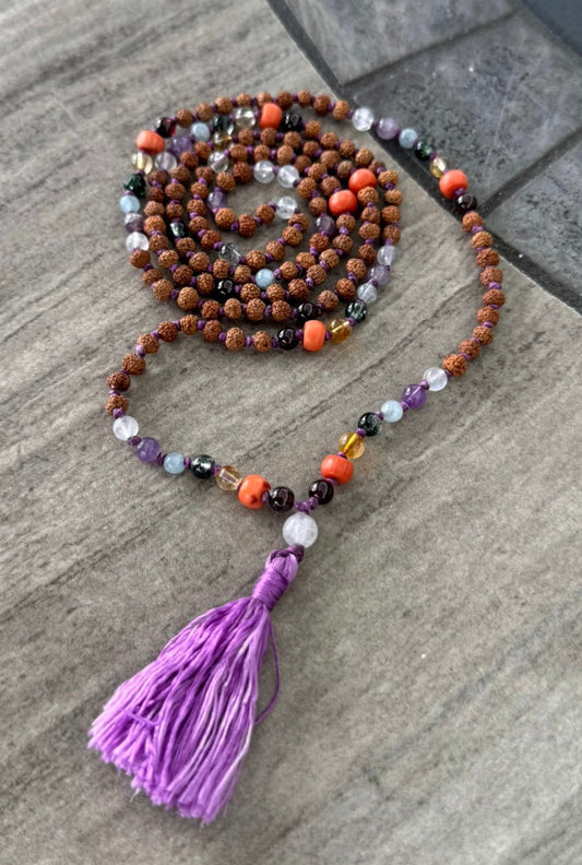 Japa mala  “Los 7 Chakras – Camino de Alineación Interior”