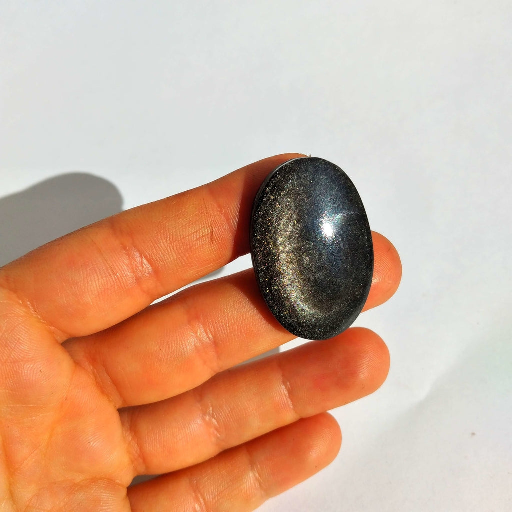 Obsidiana Plateada