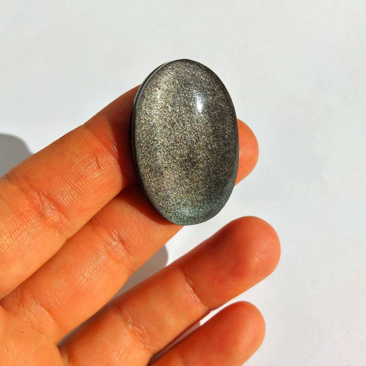 Obsidiana Plateada
