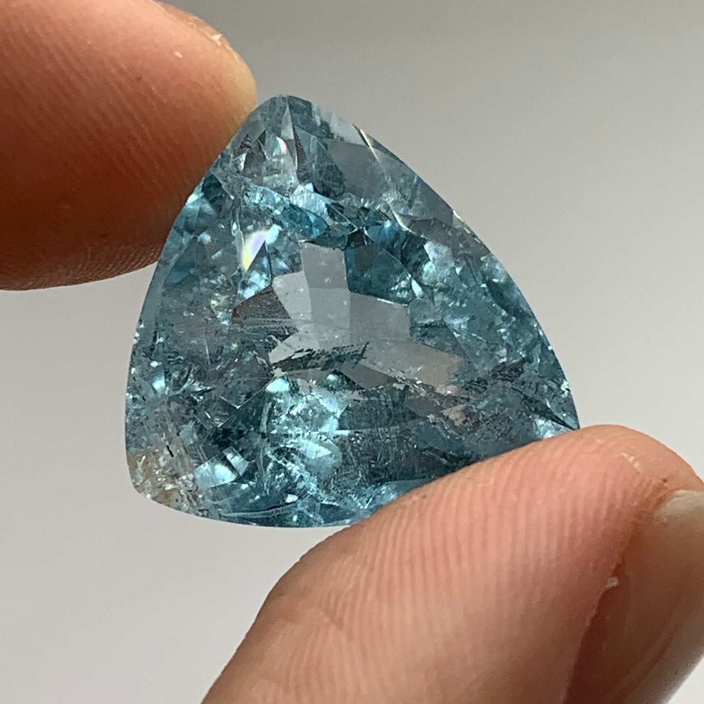 Topacio Azul Facetado