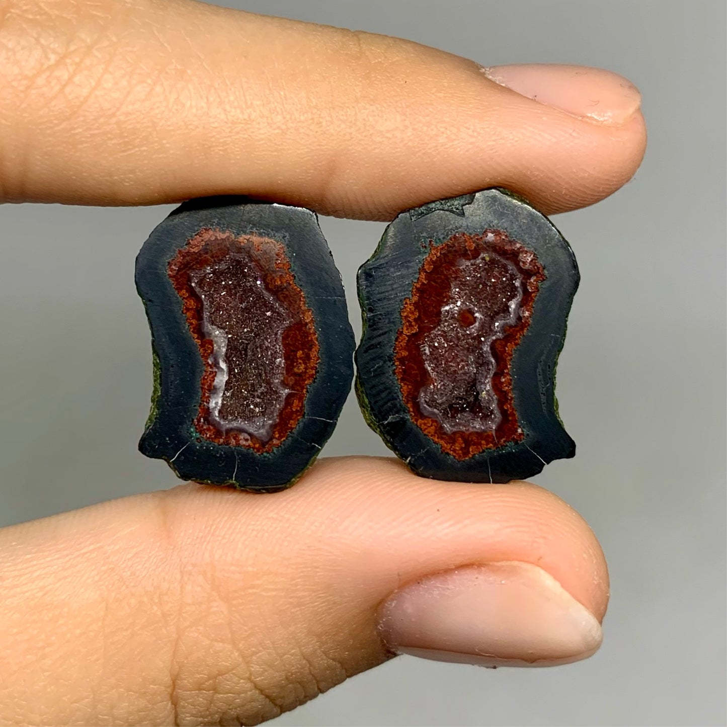 Geodas de Agata Negra